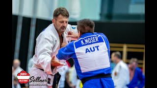 Judo Austrian Open Linz 2019 Veteran Milan Burda SVK vs Karl Moser AUT