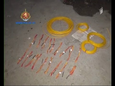 დაკავება ასაფეთქებელი მოწყობილობის მართლსაწინააღმდეგო შეძენა-შენახვის ბრალდებით