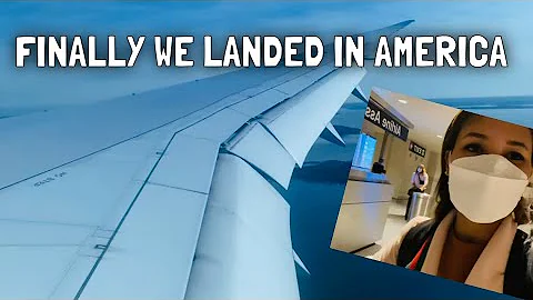 THE LONG WAIT IS OVER  WE MADE IT TO AMERICA !