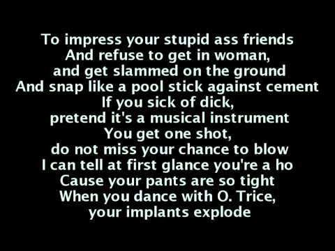 Obie Trice feat. Eminem - Richard (Lyrics On Screen)