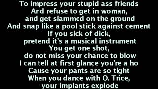 Video thumbnail of "Obie Trice feat. Eminem - Richard (Lyrics On Screen)"