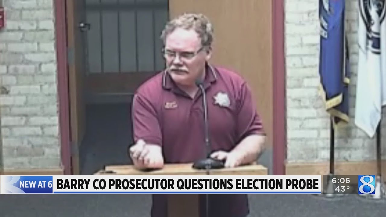 Barry County prosecutor criticizes sheriff’s ongoing 2020 election