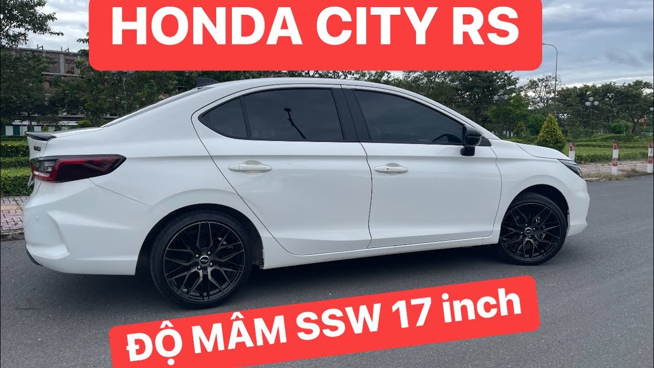 Honda City RS độ mâm SSW 17 inch wheels | GO LIFE - YouTube