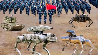 Catching up with Eu & US! PLA unveils multiple unmanned weapons