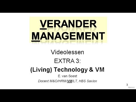 VeranderManagement i.r.t. (Living) Technology