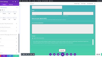 How To Style Gravityform Footer In Divi