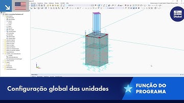 [EN] Configurações globais da unidade no RFEM 6/RSTAB 9