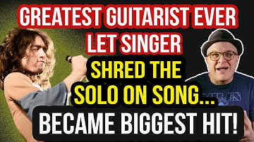 G.O.A.T. Guitarist MADE His Singer PLAY the Guitar SOLO on Song…Became Biggest Hit-Professor of Rock