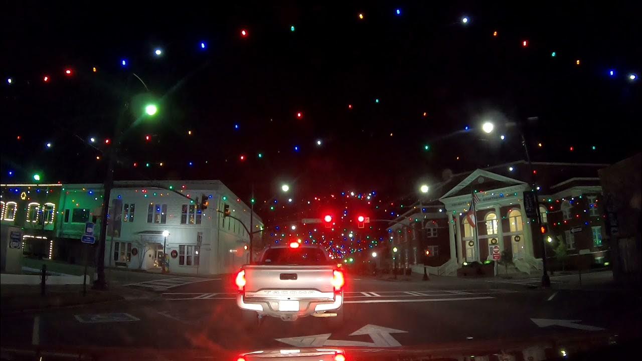 Moultrie, GA Christmas Lights, December 2021 YouTube