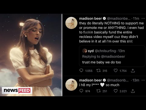 Madison Beer DRAGS Her Record Label In Scathing Twitter Rant!