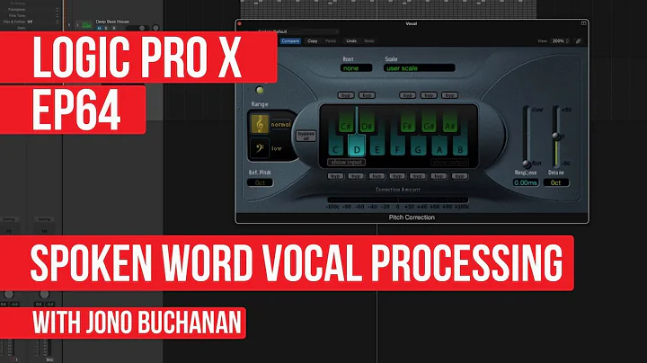 LOGIC PRO X - Spoken Word Vocal Processing