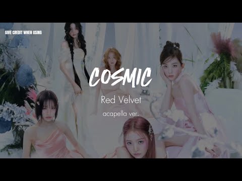 Red Velvet Cosmic Studio Acapella