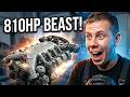 Mercedes Actros V8 Rebuild | 810HP Engine Comes Back to Life @trucks_channel_razborgruz