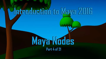 Maya Tutorial : Maya Nodes  (Part 4 of 21)