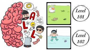 Brain Test All Star : Level 101 , 102 – How to Solve? (Walkthrough)