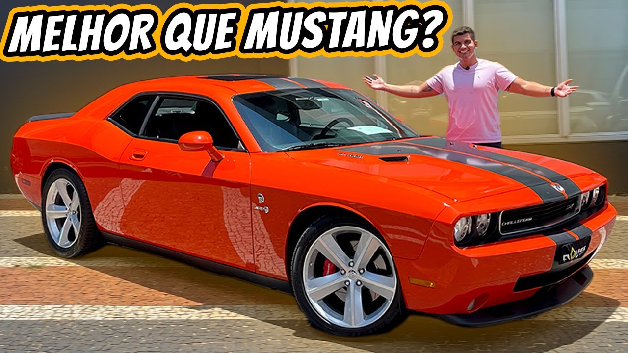 Dodge Challenger SRT-8 First Edition 2008 – Dirigindo o MUSCLE CAR mais bonito!