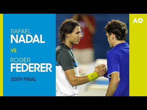 Rafael Nadal v Roger Federer - Australian Open 2009 Final | AO Classics