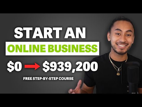 How to Start An Online Business With $0 [FREE COURSE]