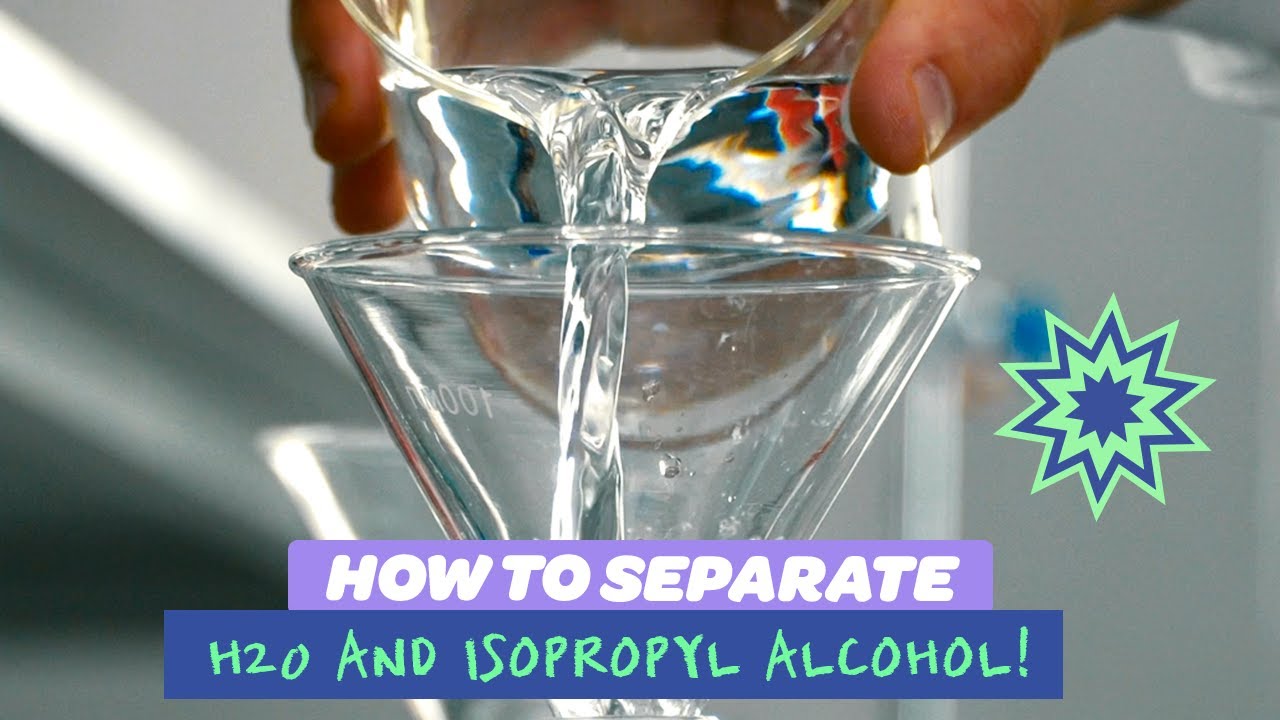 Did You Know You Can Separate Alcohol From Water? Expulsion Science