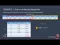 CURVE FITTING: METHOD OF GROUPED AVERAGES - BEST FIT EXPONENTIAL CURVE EXAMPLES