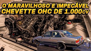 O motor OHC (original do Chevette) mais lindo, impecável e forte que você já viu!