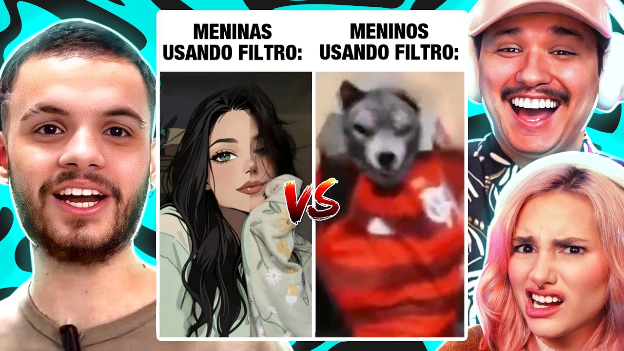 ESSE MENINOS VS MENINAS FOI LONGE DEMAIS KKKKKK