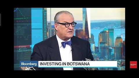 Botswana Trade Minister says there are no blood diamonds there, only livelihood diamonds