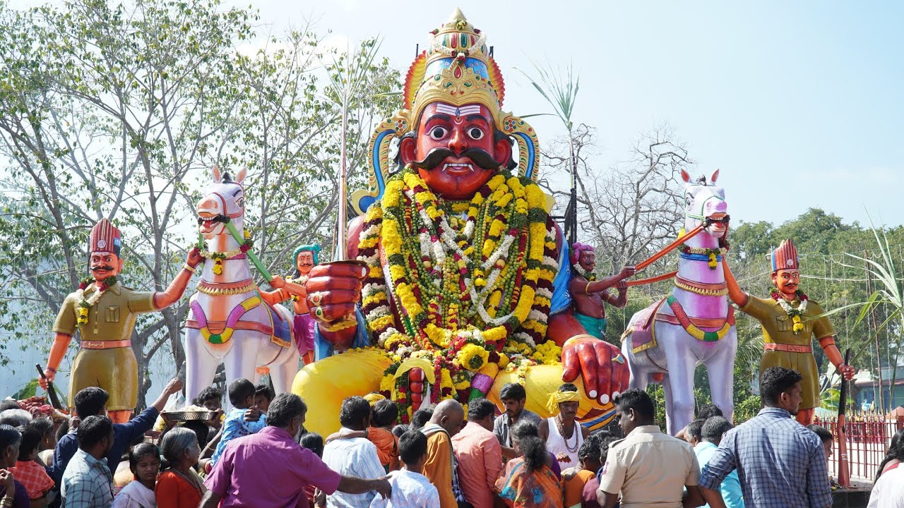 தருமபுரி பி.அக்ரஹாரம் முனியப்பன் கோவில் மார்கழி திருவிழா | DHARMAPURI Muniappan Temple festival