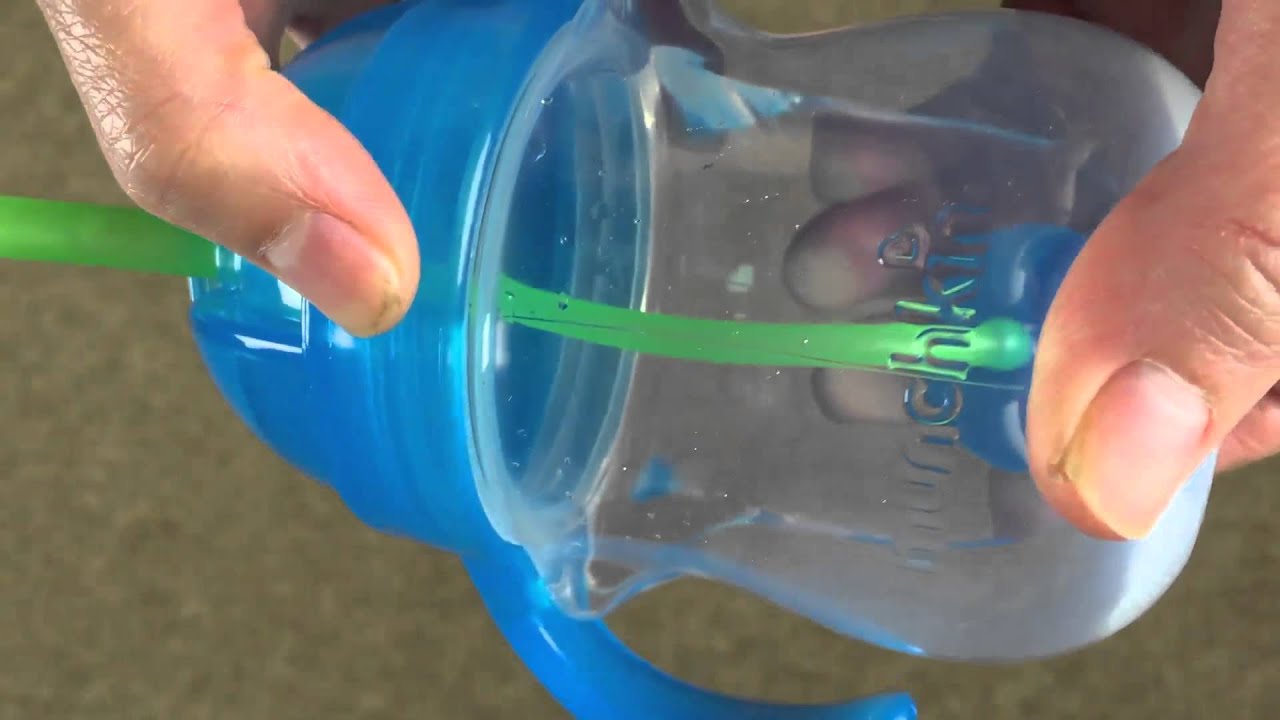 Munchkin Click Lock Weighted Flexi Straw Sippy Cup 