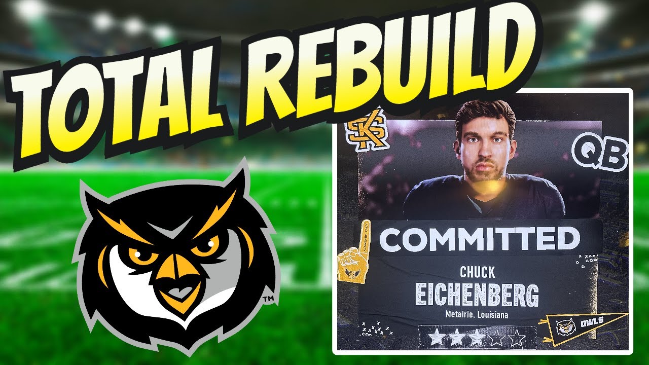 Rebuilding The WORST Team In NCAA25 College Football | Year One - YouTube