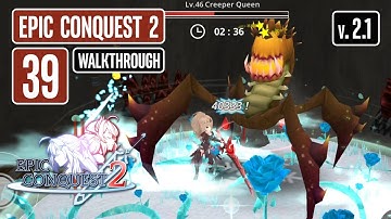 EPIC CONQUEST 2 Walkthrough Part 39, BOSS Creeper Queen. Update 2.1