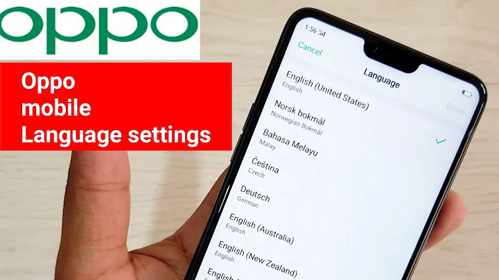 Oppo Mobile Language Settings - DayDayNews