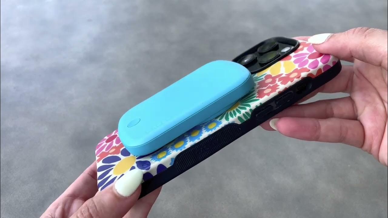 Casely Power Pod Review Slim Lightweight Portable Power Bank YouTube