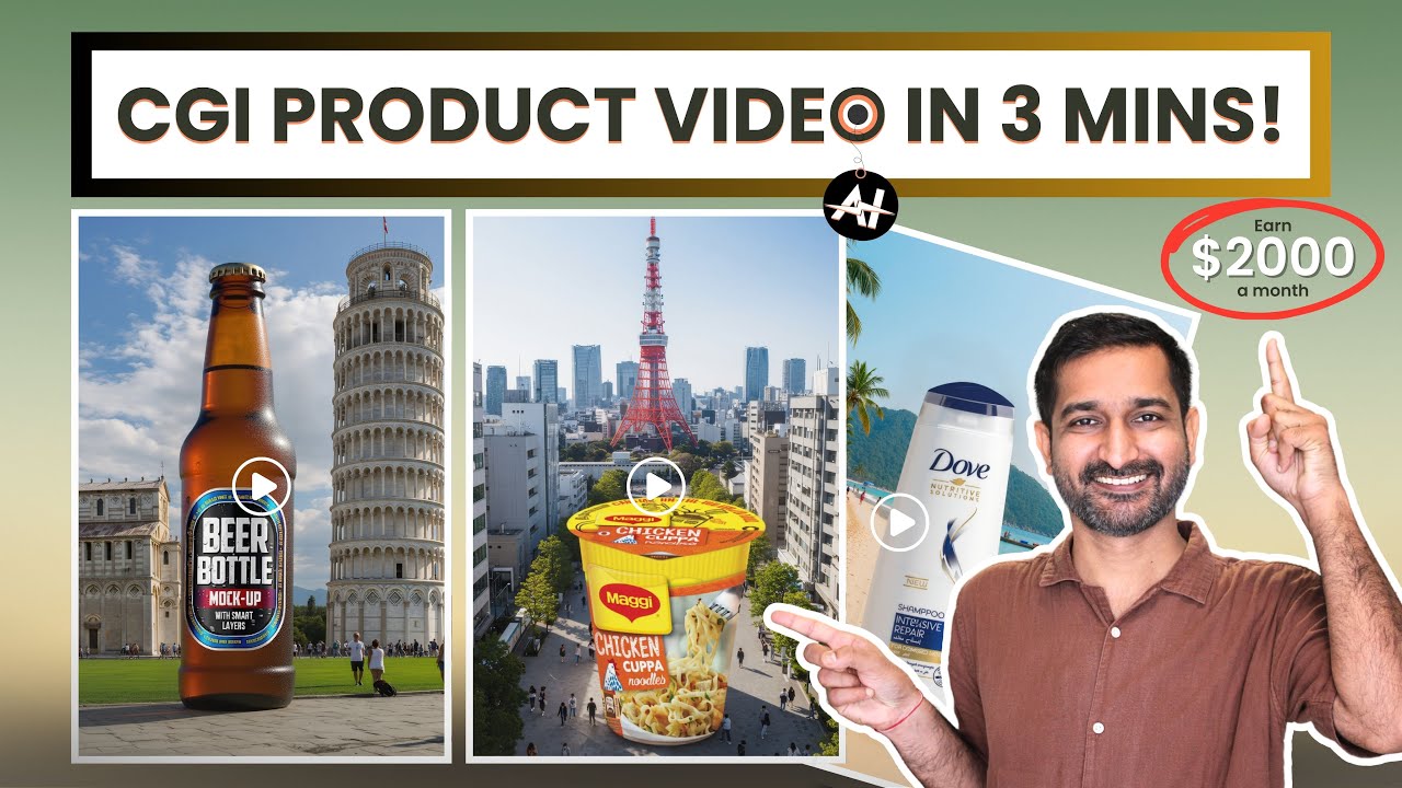 How to Make CGI Videos for Your Products | Topview AI Tutorial - YouTube