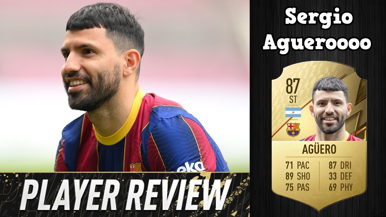 FIFA 22 SERGIO AGUEROOOOO REVIEW - 87 SERGIO AGUERO PLAYER REVIEW - FIFA 22  ULTIMATE TEAM - YouTube