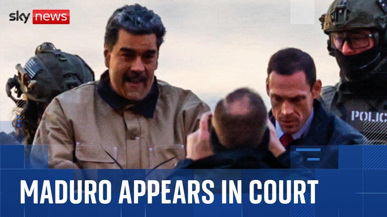 Ousted Venezuelan leader Maduro pleads not guilty in first court appearance in US
