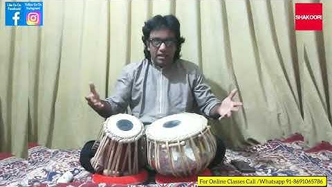 Tabla Lesson -Tabla Bajaane Se Pehle By Shaadaab Shakoori