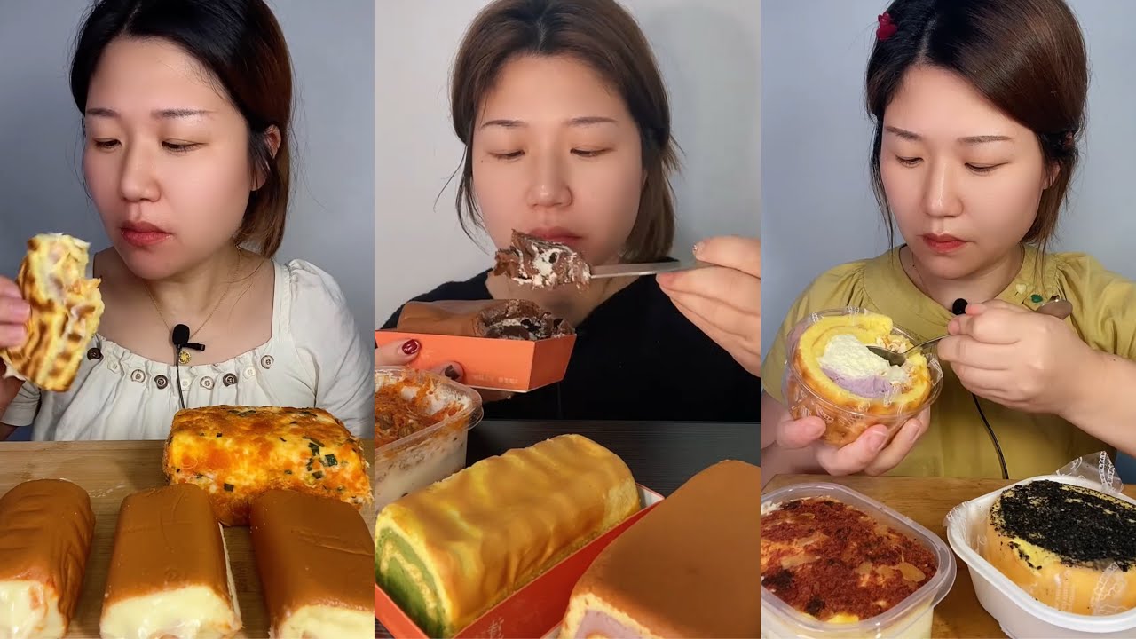ASMR Mukbang | Eating Cheese Hotdog & Tigerskin Roll Bread 🌭🧀 | No Talking