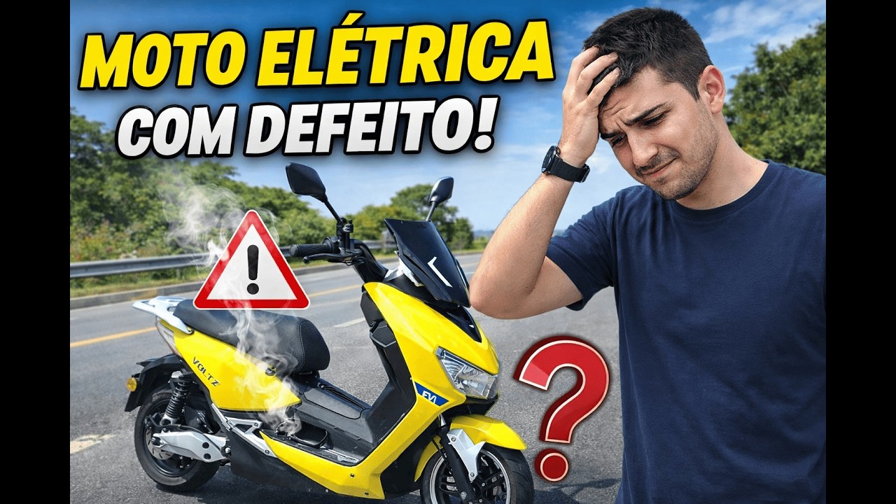 Defeito Apitando cortando aceleração Voltz Ev1 2023