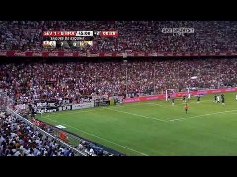 Two saves by Iker Casillas against Sevilla