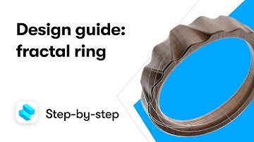 3D modeling a fractal ring | Shapr3D step-by-step