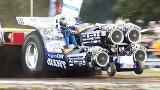 Heavy Modified at 5. DM 2022 & EUROCUP on Brande Pulling Arena | Powerfull Tractor Pulling