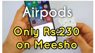 Unboxing i7S TWS Wireless Earphone malayalam |  Only Rs 230 from meesho app | 4 hours battery life