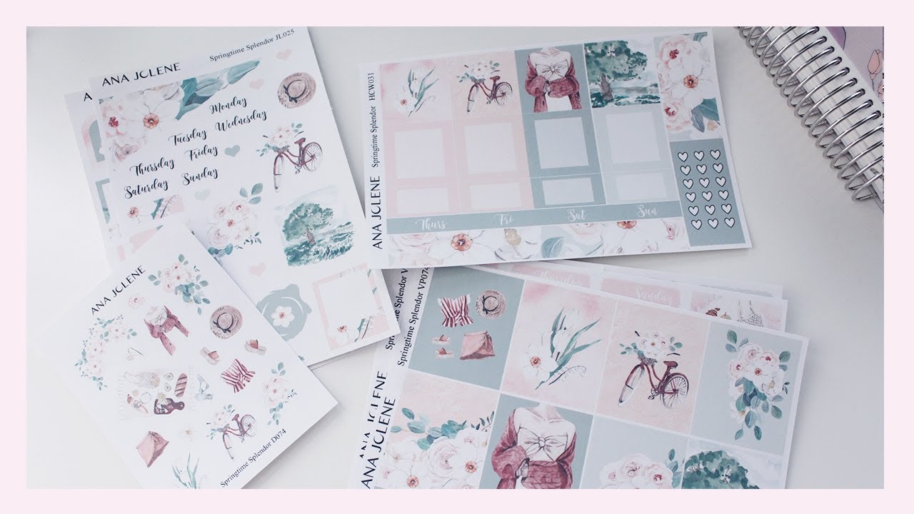 Springtime Splendor Magazine New Releases | Springtime Splendor Collection | Ana Jolene - YouTube