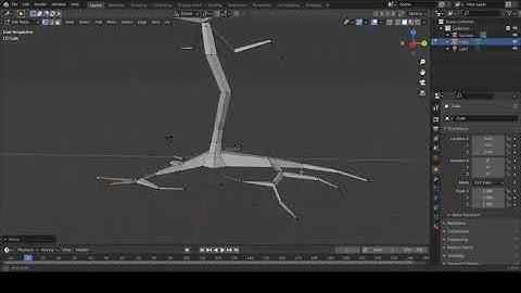 Blender: Making a tree part 2(i). Roots