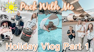 HOLIDAY VLOG 2022 | PACK WITH ME 2022 FAMILY OF 5 | COME TO CYPRUS | Emma Nightingale