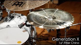 Meinl Cymbals GX-16FCH Generation X 16" Filter China Cymbal