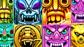 Jungle Run vs Temple Run 2 Vs Endless Runner vs Scary  Princess Temple Run  - RunTempleRun