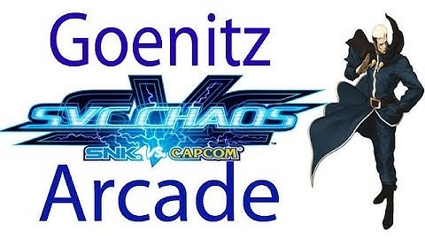 SNK vs. Capcom: SVC Chaos Arcade - Goenitz