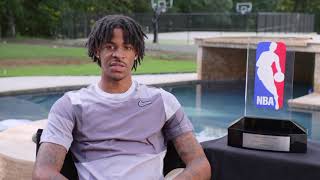 Ja Morant Wins Rookie Player of the Year, Full Interview | 2019-20 NBA Season